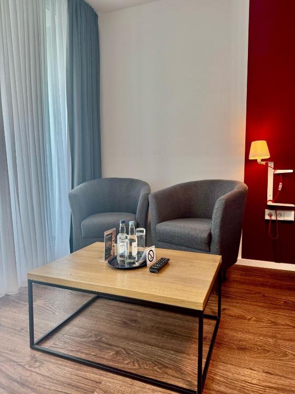 Posezení v ubytování MY Parkhotel by AR Hotels