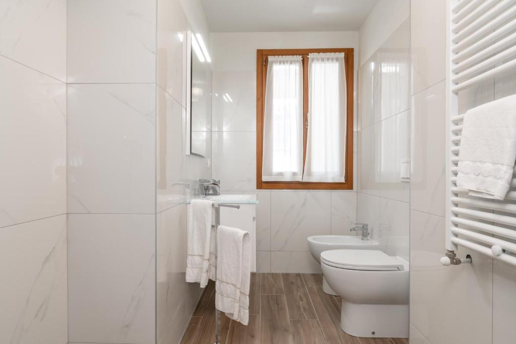 Koupelna v ubytování Hotel Grifoni