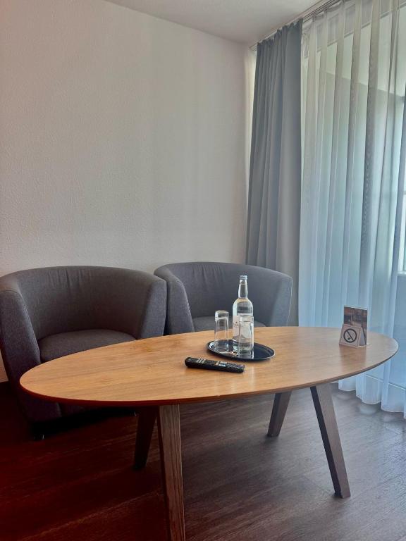 Posezení v ubytování MY Parkhotel by AR Hotels