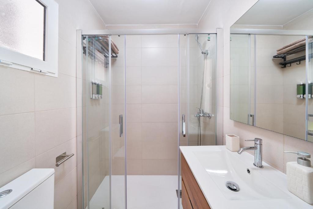 Koupelna v ubytování Manilva Beach Apartment