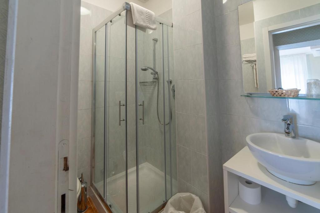 Kúpeľňa v ubytovaní Hotel Due Palme