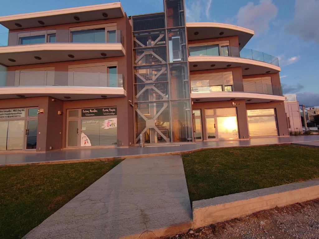 Budova, v ktorej sa apartmánový hotel nachádza