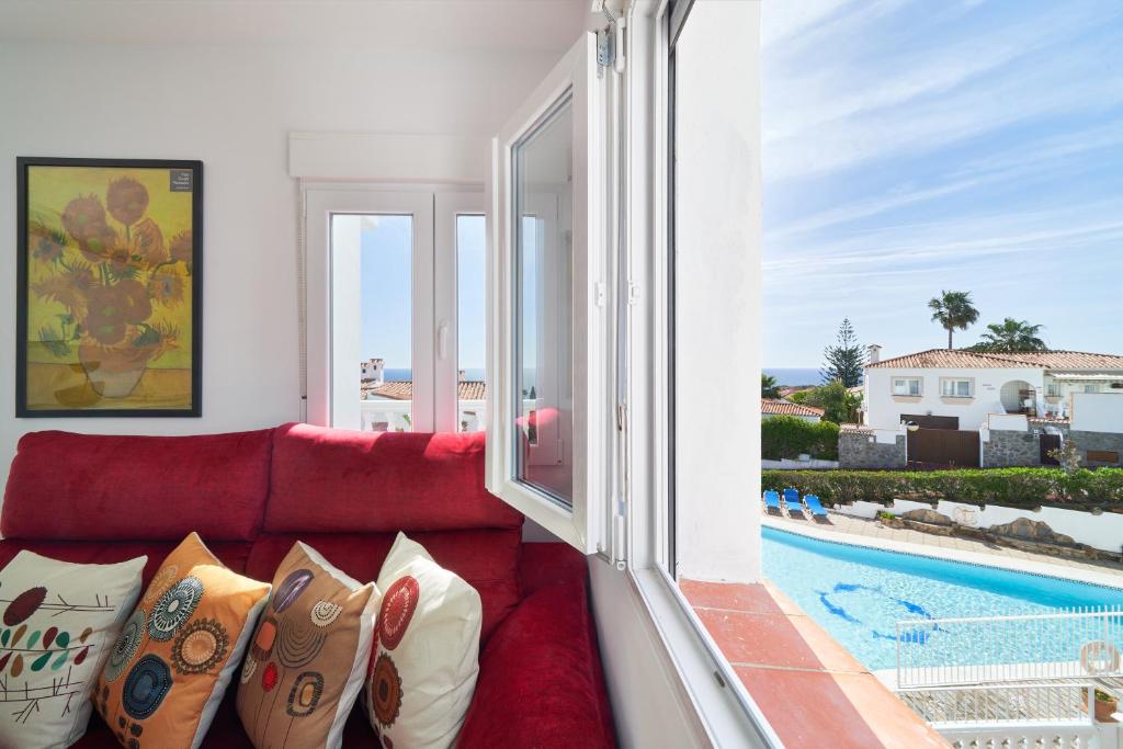 Bazén v ubytování Manilva Beach Apartment nebo v jeho okolí