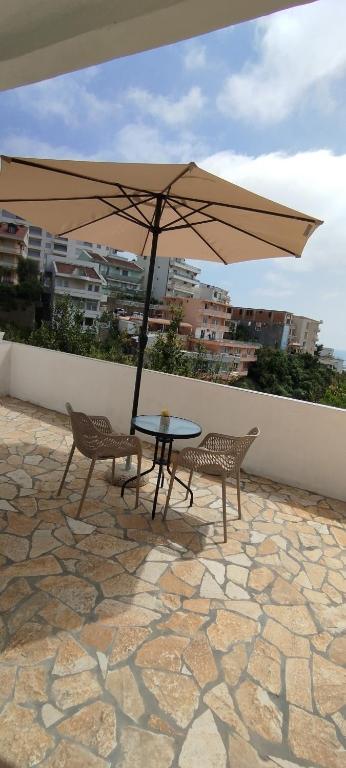 Balkón nebo terasa v ubytování Kahari Apartments