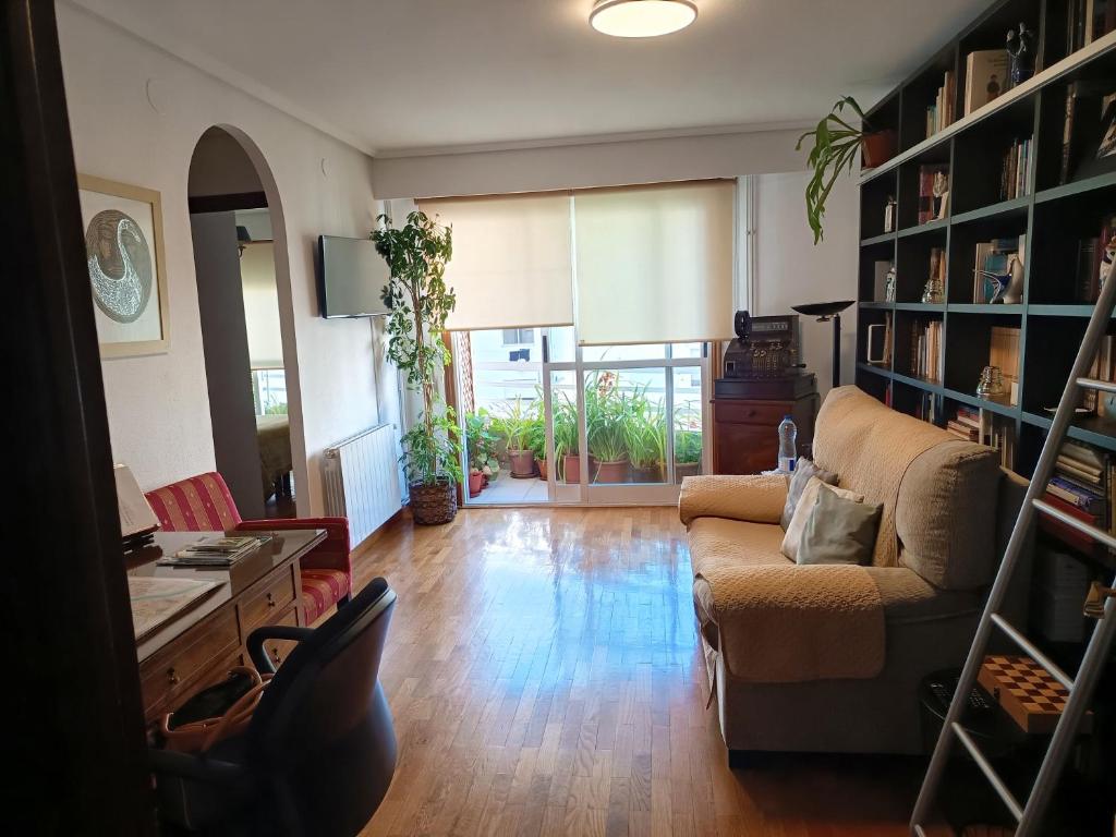 Posezení v ubytování Vivienda Caseiro