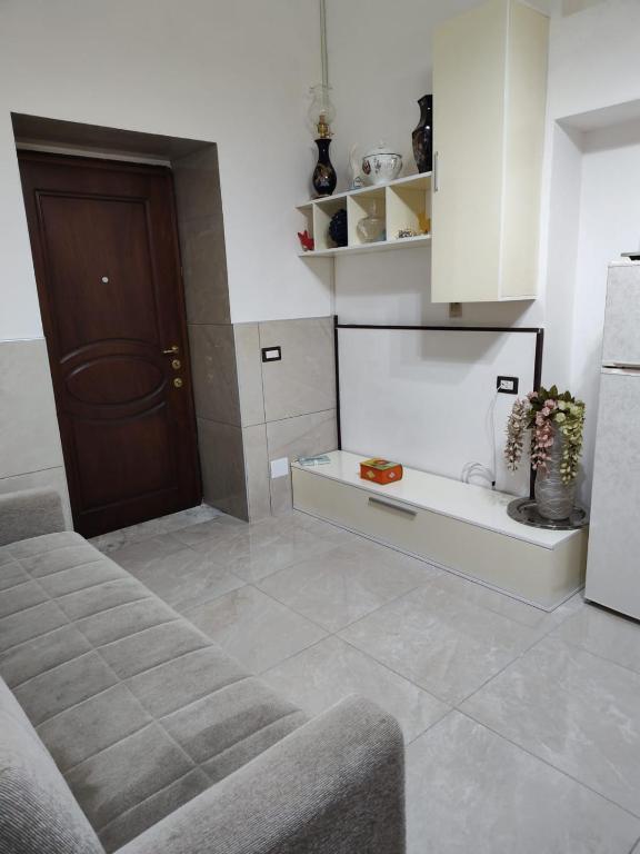 Kuchyň nebo kuchyňský kout v ubytování GeMy Apartment