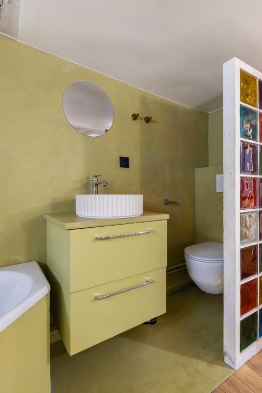 Kúpeľňa v ubytovaní Joyful apartment - 2BR-6P - Louvre-Rivoli