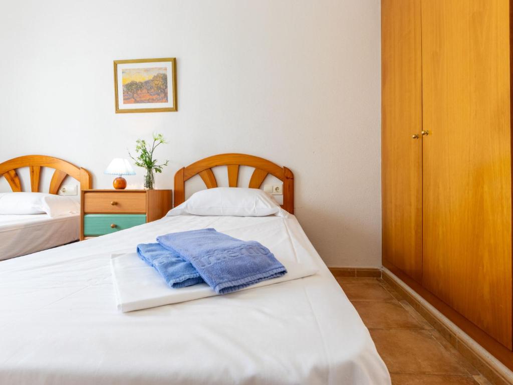 Posteľ alebo postele v izbe v ubytovaní Holiday Home Zona Estival-2 by Interhome