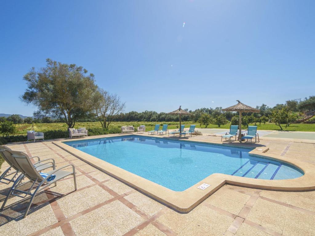 The swimming pool at or close to Holiday Home Can Soler by Interhome