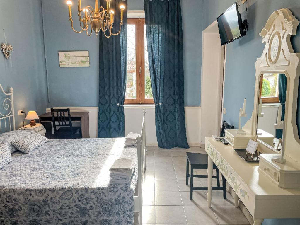 Posteľ alebo postele v izbe v ubytovaní Holiday Home Il Cavaliere by Interhome