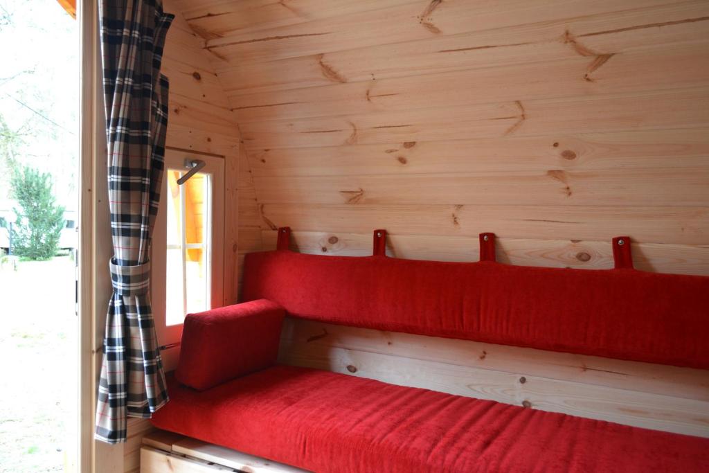 Postel nebo postele na pokoji v ubytování Camping-Aller-Leine-Tal