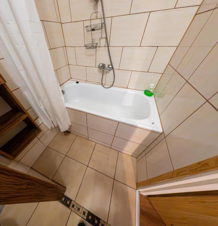Kúpeľňa v ubytovaní Loft w centrum Złotego Stoku