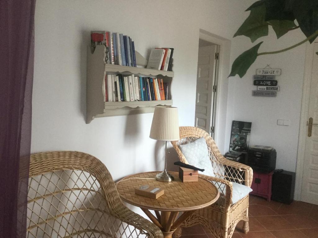 Posedenie v ubytovaní El refugio de Elody