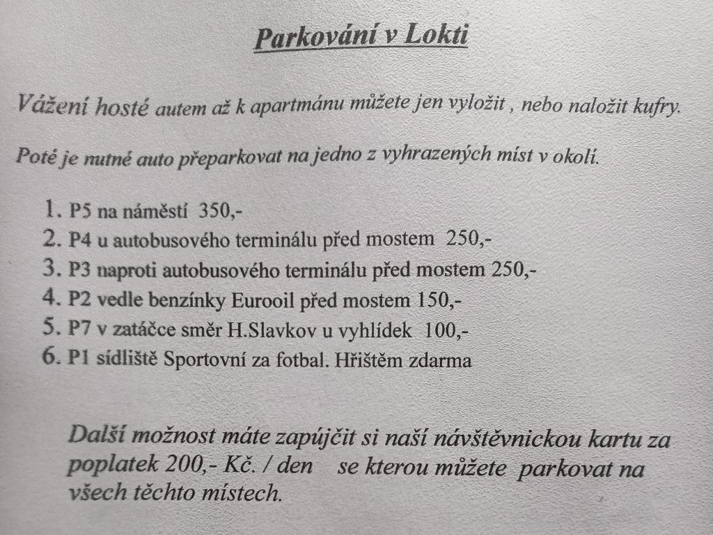 Fotografie z fotogalerie ubytování Diviš73 v Lokti