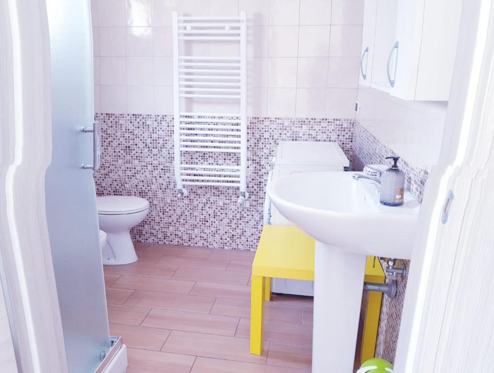 Koupelna v ubytování A Casa Di Alice