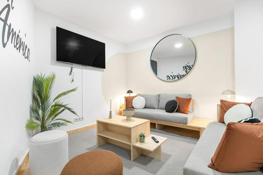 Pensión Plaza América - Resim 5