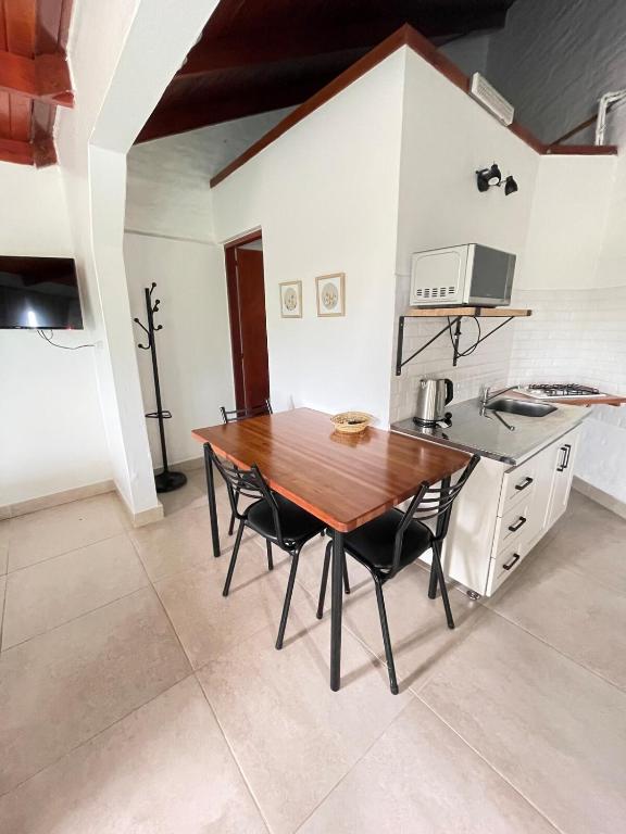 Küche/Küchenzeile in der Unterkunft Bungalows Bella Vista