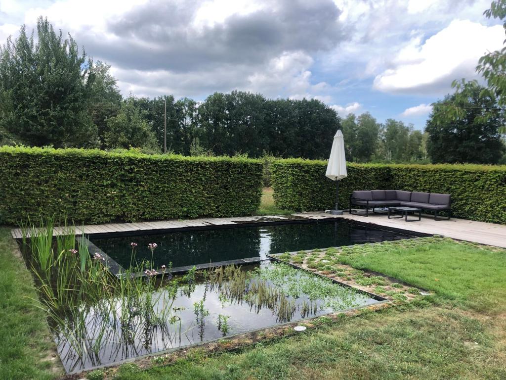 Zahrada ubytování B&B De Paenhoeve