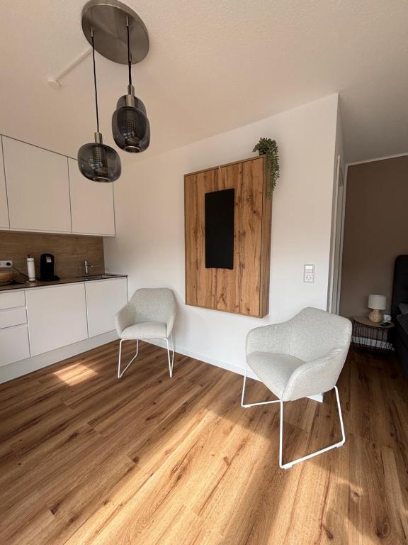 Kuchyň nebo kuchyňský kout v ubytování 1-Zimmer Apartment in Lörrach