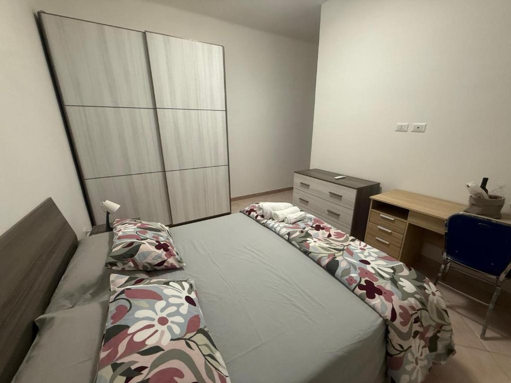 Postel nebo postele na pokoji v ubytování CasadiLollo