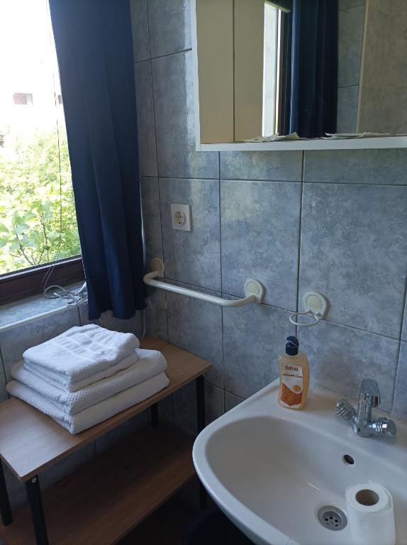 Łazienka w obiekcie Rooms & Apartment Hegic