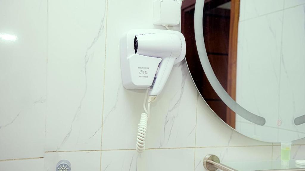 Koupelna v ubytování COFE Hôtel