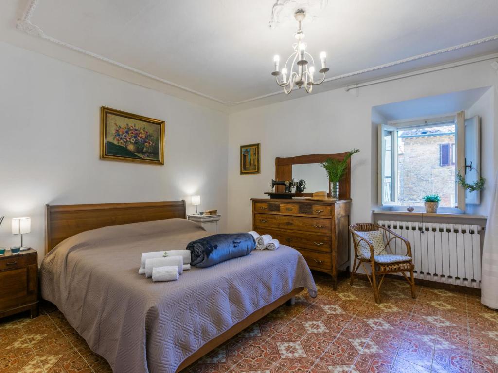 Postel nebo postele na pokoji v ubytování Apartment 81 Passi by Interhome