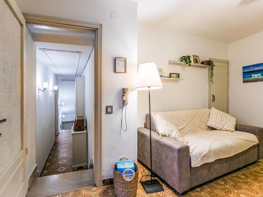 Postel nebo postele na pokoji v ubytování Apartment 81 Passi by Interhome