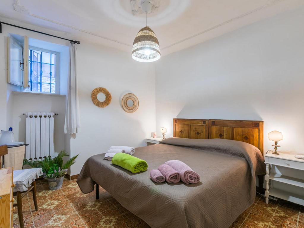 Postel nebo postele na pokoji v ubytování Apartment 81 Passi by Interhome