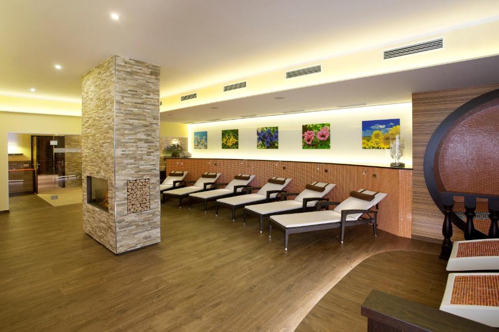 Posezení v ubytování Ferienhotel Hofer superior