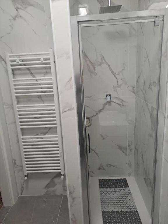 Koupelna v ubytování Room GRIGRA