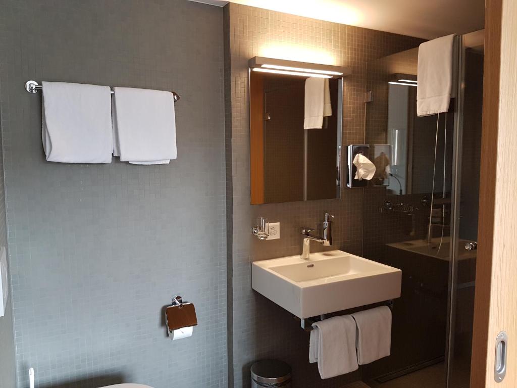 Koupelna v ubytování East West Hotel Basel