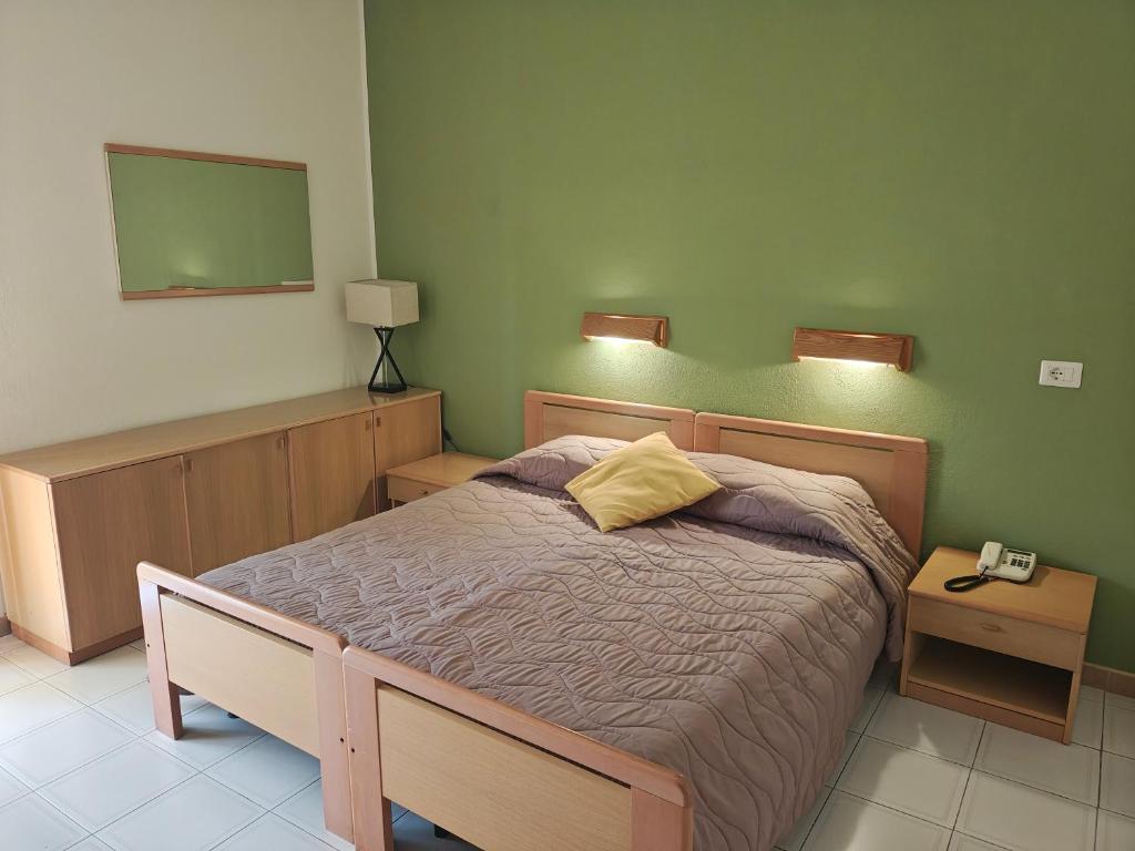 Postel nebo postele na pokoji v ubytování Hotel La Filadelfia