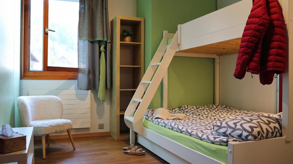 Postel nebo postele na pokoji v ubytování Backpacker Le Petit Baroudeur