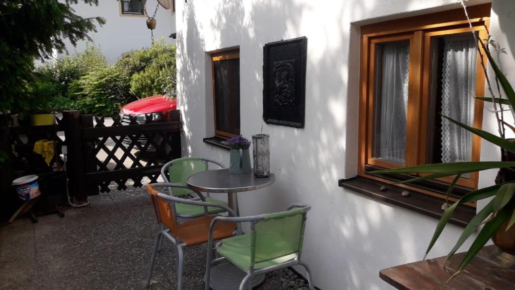 Balkón nebo terasa v ubytování Der Aicher zu Chieming