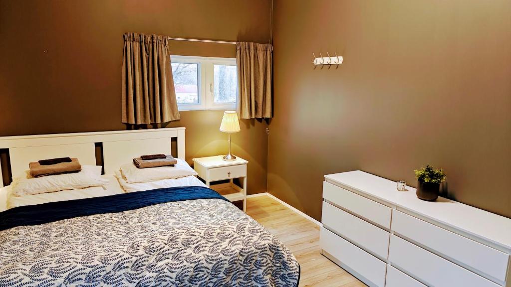 Ένα ή περισσότερα κρεβάτια σε δωμάτιο στο Efra Sel Hostel