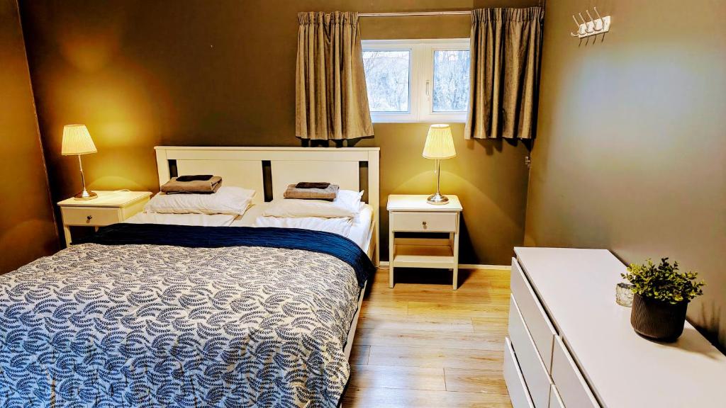 Ένα ή περισσότερα κρεβάτια σε δωμάτιο στο Efra Sel Hostel