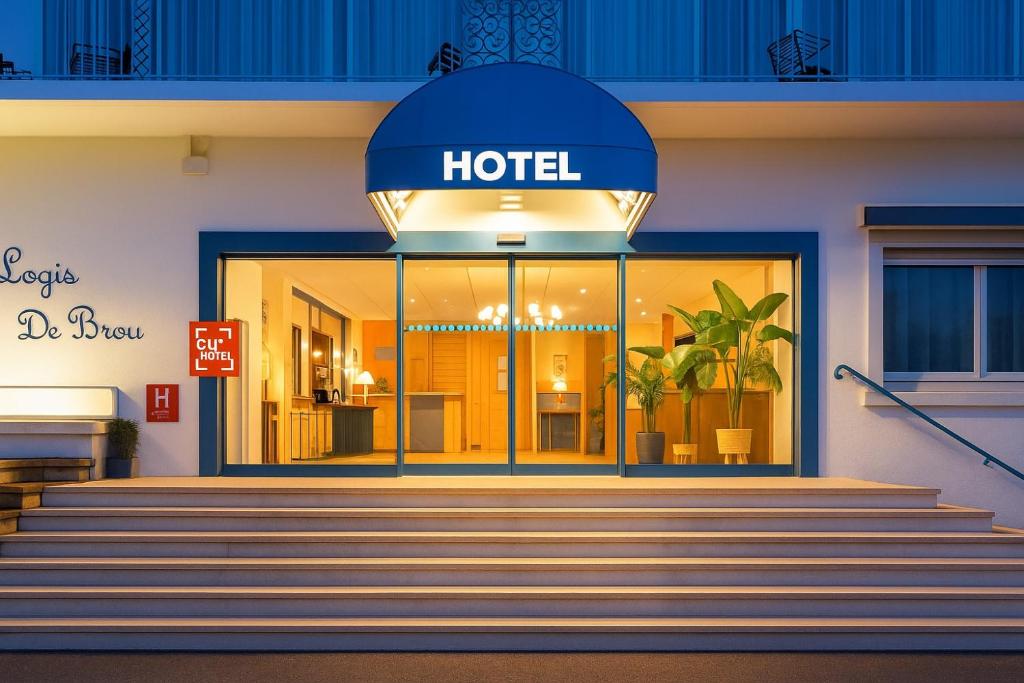 Exteriér nebo vchod ubytování Cit'Hotel Logis De Brou, Bourg en Bresse