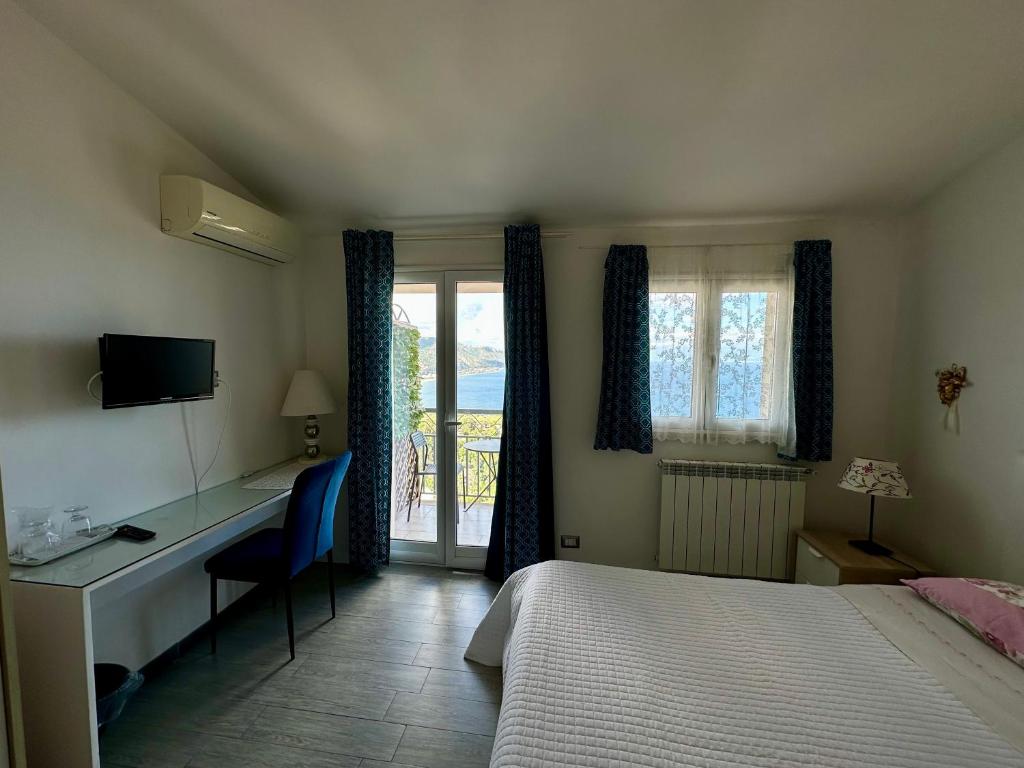 Posteľ alebo postele v izbe v ubytovaní Blue Sky House
