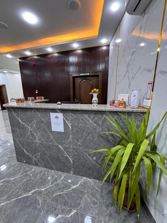 Vstupní hala nebo recepce v ubytování Petra Rocks Hotel