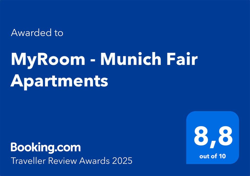 MyRoom - Munich Fair Apartments - Resim 22