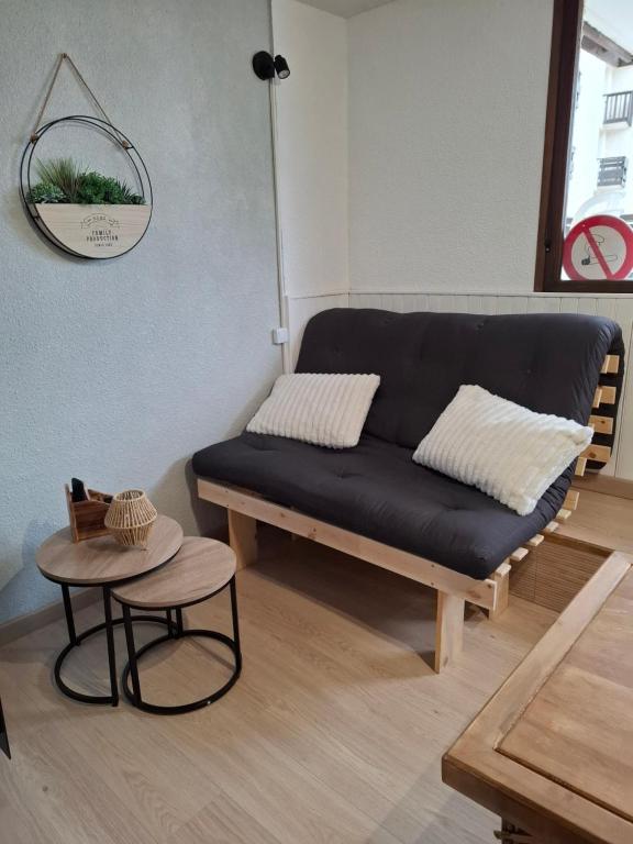 Posezení v ubytování Studio 4P Les orres 1650