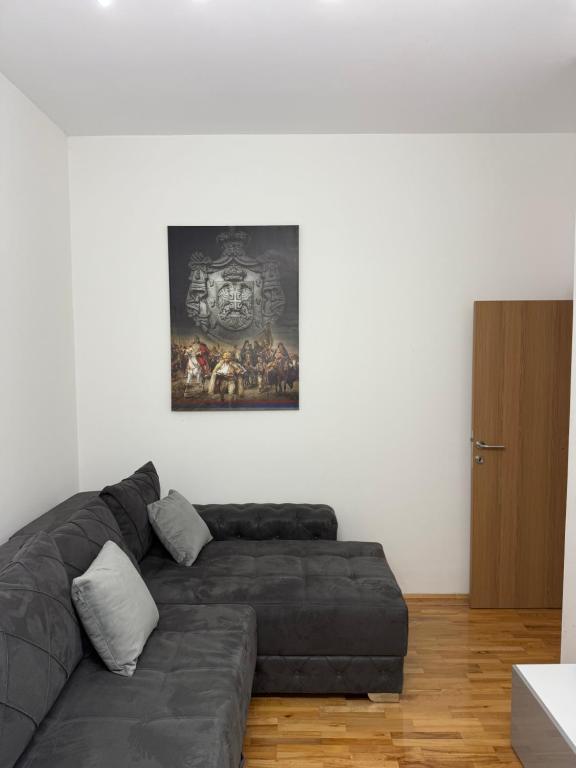 Posezení v ubytování Apartman Golden Crown