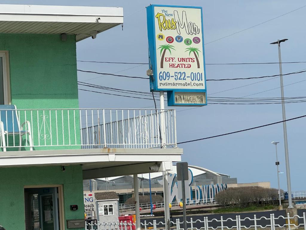 Certifikát, hodnocení, plakát nebo jiný dokument vystavený v ubytování Rus Mar Motel Wildwood Beach & Boardwalk