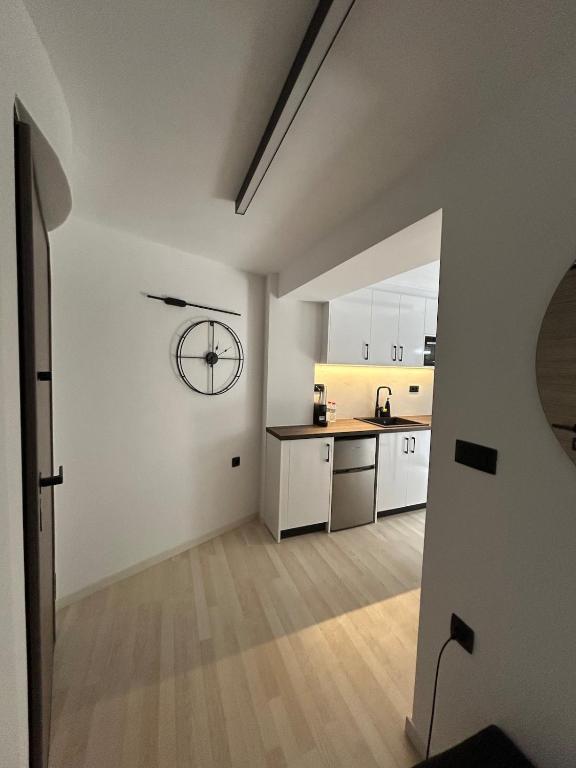 Kuchyň nebo kuchyňský kout v ubytování Elian Center Suite