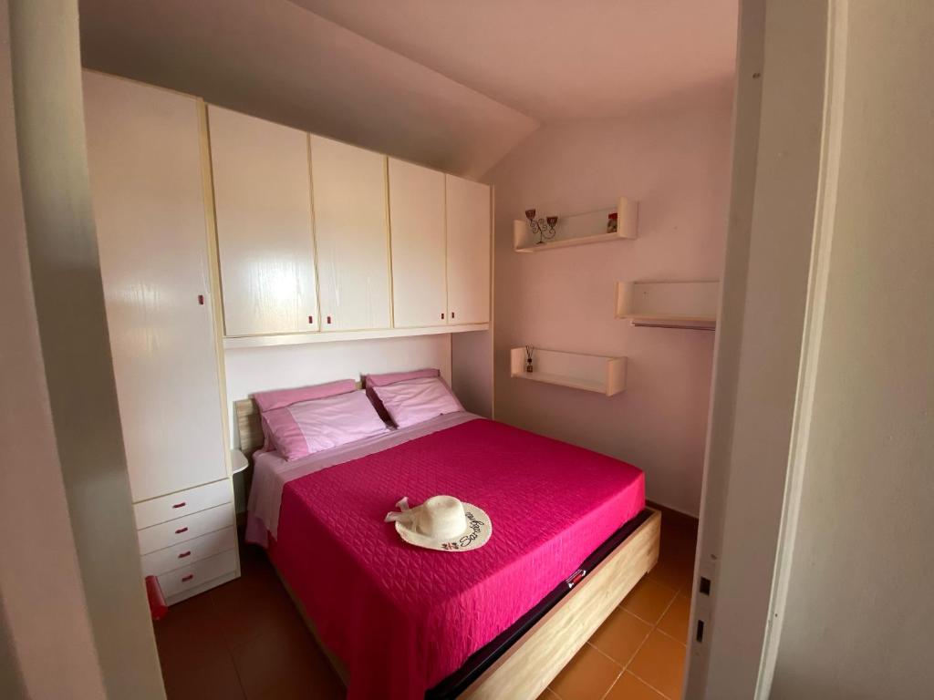 Ένα ή περισσότερα κρεβάτια σε δωμάτιο στο Casa Laconi