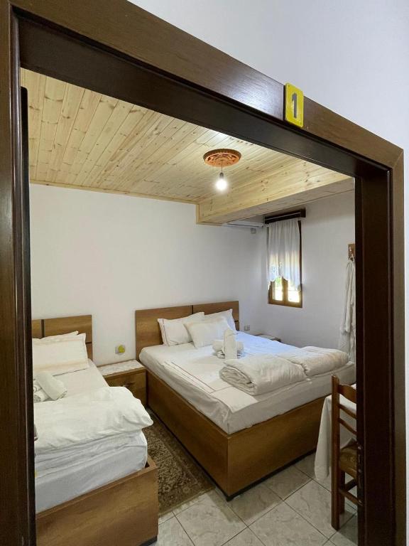 Postel nebo postele na pokoji v ubytování Hostel Xarba