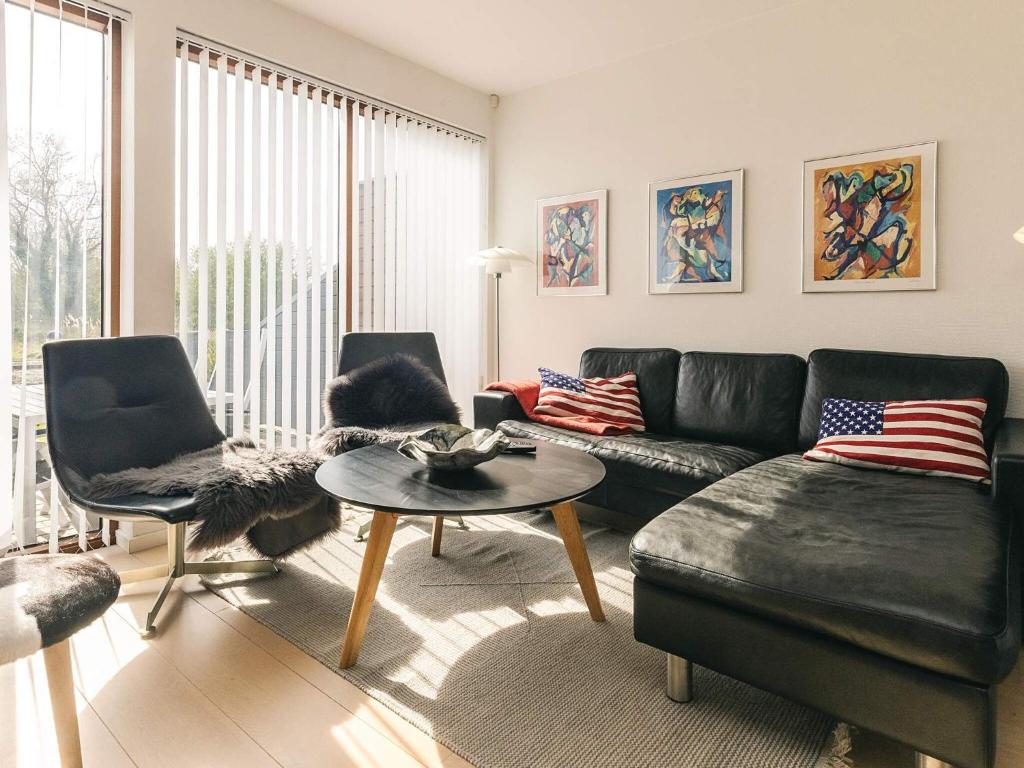Posezení v ubytování Apartment Bogense IV