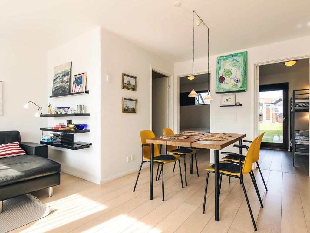 Kuchyň nebo kuchyňský kout v ubytování Apartment Bogense IV
