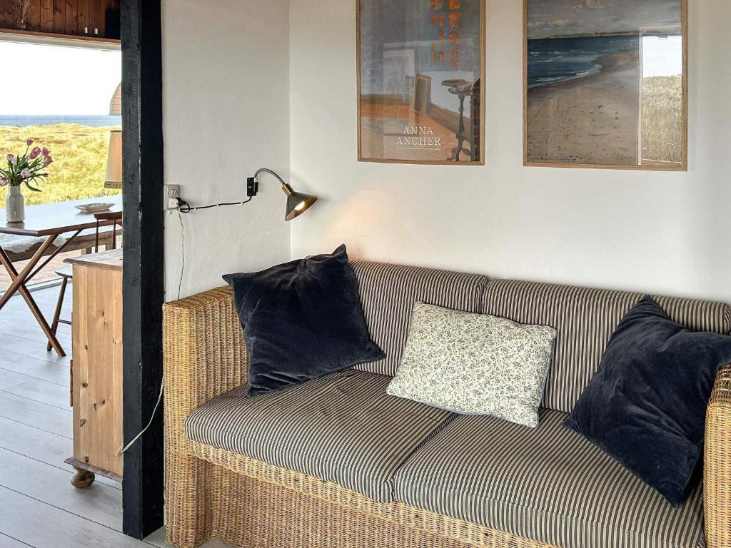 Posezení v ubytování Holiday home Bindslev XXII